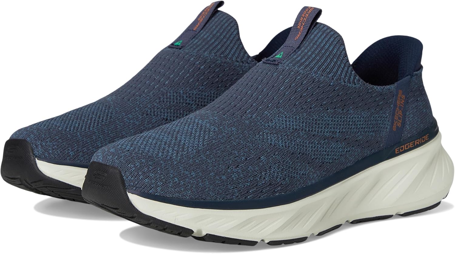 Skechers Edgeride Commissioner Tênis masculino sem cadarço com as